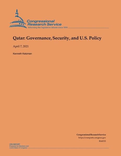 Cover for Congressional Research Service · Qatar (Paperback Book) (2021)