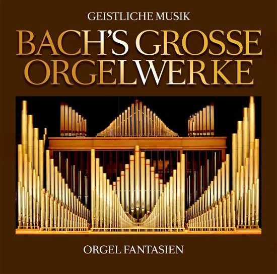 Cover for Johann Sebastian Bach · BACHS GROßE ORGELWERKE (CD) (2018)