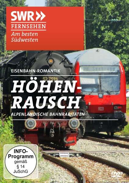 Cover for Eisenbahn-romantik Doku Swr · Höhenrausch-alpenländische Bahnraritäten (DVD) (2018)