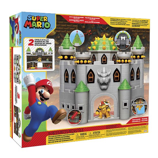 Cover for Nintendo  Bowsers Castle Playset Toys · World of Nintendo Super Mario Deluxe Spielset Bows (Toys) (2023)