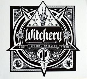 Cover for Witchery · In His Infernal Majesty's Service (CD) (2023)