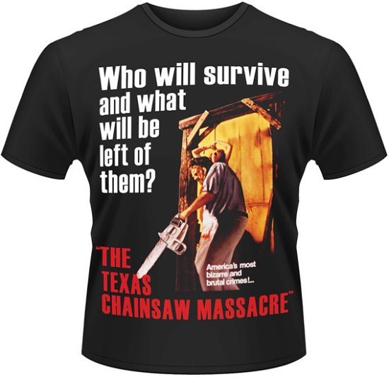 Cover for Texas Chainsaw Massacre = · Movie Poster Black (MERCH) [size S] (2013)