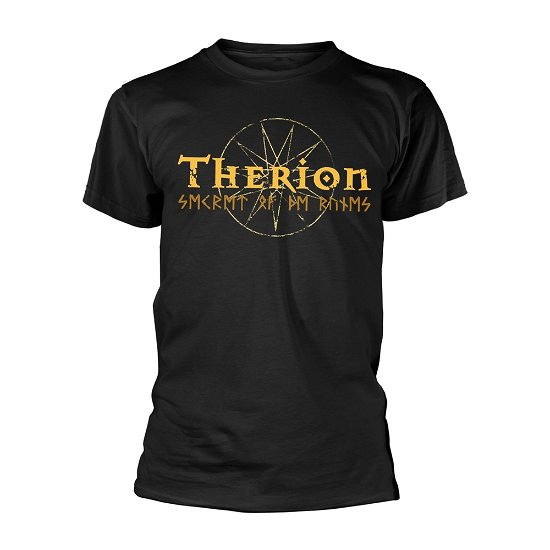 Cover for Therion · Secret of the Runes (T-shirt) [size XL] [Black edition] (2019)