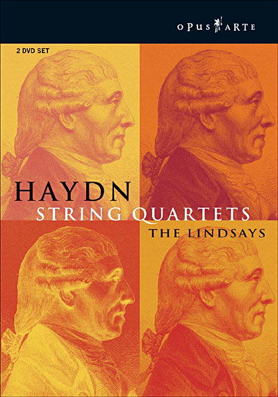 Cover for Leonard Bernstein · Haydn string quartets (DVD) (2024)