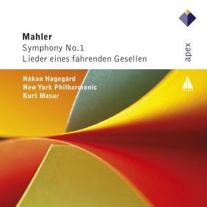 Symphony No.1 - Mahler / Masur - Musiikki - WARNER APEX - 0825646594207 - maanantai 19. maaliskuuta 2018