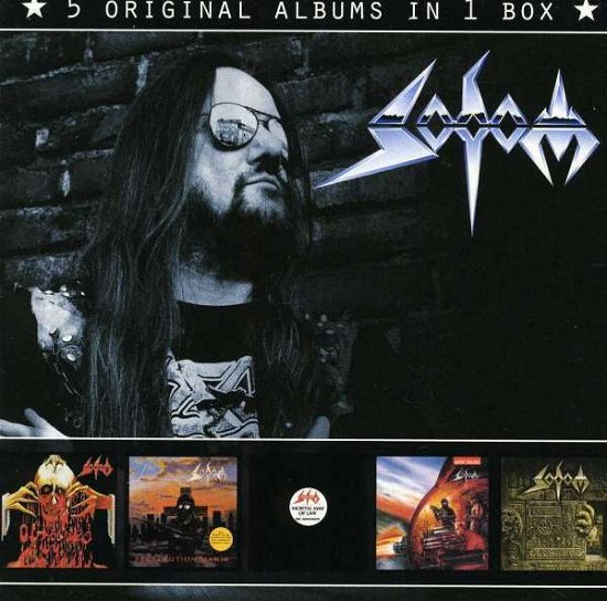 5 Original Albums in 1 Box - Sodom - Muziek - SPV - 0886922657207 - 20 juni 2013
