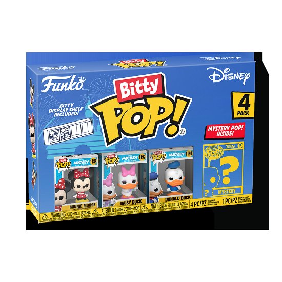 Disney Bitty POP! Vinyl Figuren 4er-Pack Minnie 2, - Funko Bitty Pop!: - Merchandise - Funko - 0889698713207 - 22. juli 2023
