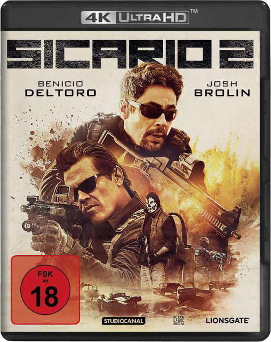 Sicario 2 (4k Ultra Hd+blu-ray) - Movie - Elokuva - STUDIO CANAL - 4006680087207 - torstai 29. marraskuuta 2018