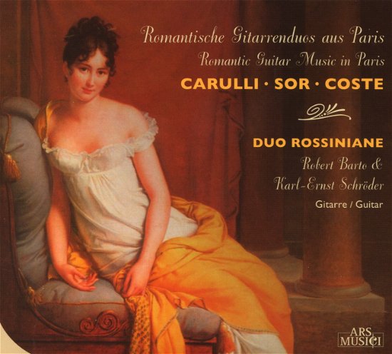 Cover for Duo Rossiniane · Romantic Guitar Music in Paris (CD) (2009)