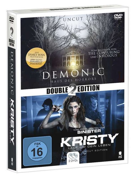 Cover for Oliver Blackburn Will Canon · Demonic &amp; Kristy - Double2Edition / Uncut  [2 DVD] (DVD) (2017)