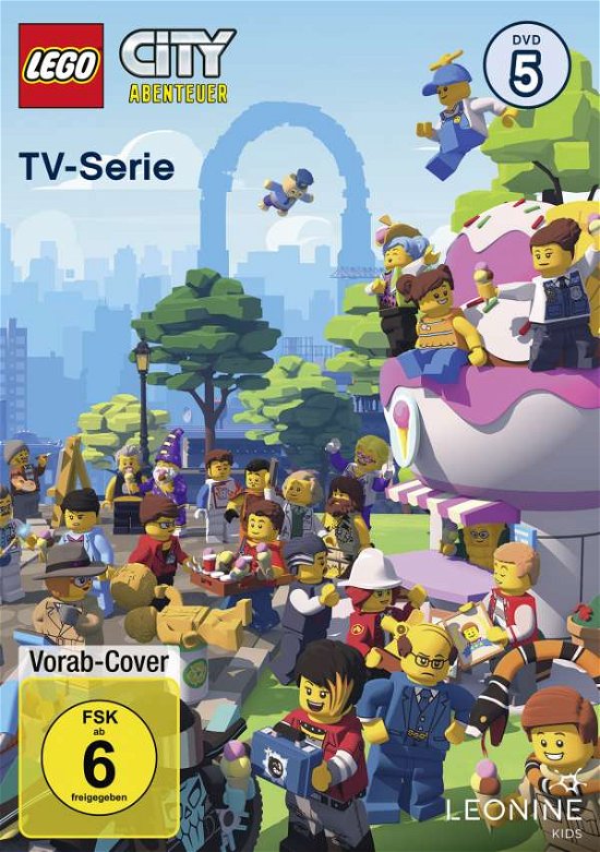 Cover for Lego City-tv-serie DVD 5 (DVD) (2021)