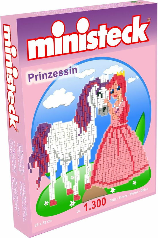 Cover for Ministeck · Prinses met paard Ministeck XL: 1300-delig (31320) (Toys)