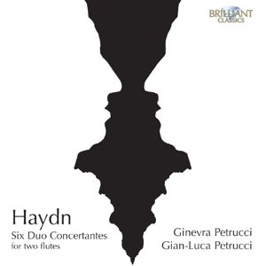 Cover for Haydn, Joseph / Petrucci,ginevra · Six Duo Concertantes for Two Flutes (CD) (2015)