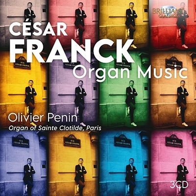 Cesar Franck Organ Music - Olivier Penin - Music - BRILLIANT CLASSICS - 5028421962207 - January 6, 2023