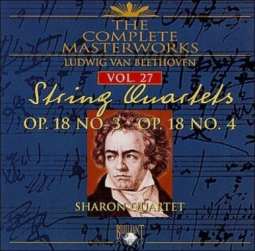 String Quartets Op. 18 No. 3 / Op. 18 No. 4 - Sharon Quartet - Musik - BRILLIANT - 5028421991207 - 20 maj 1999