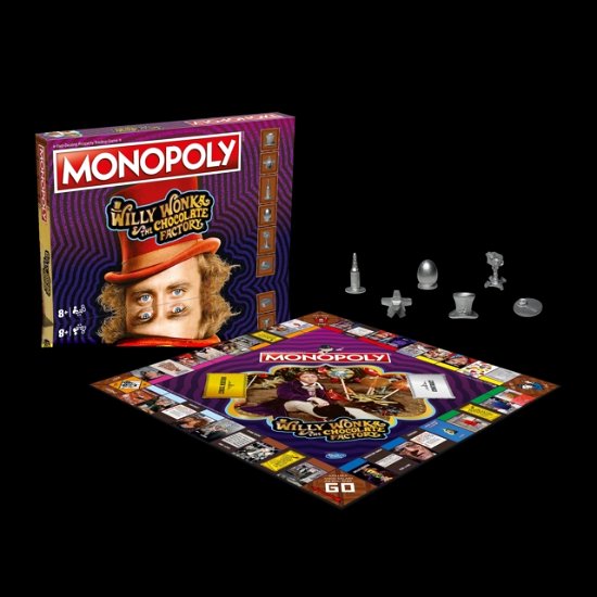Cover for Willy Wonka · Willy Wonka And The Chocolate Factory Monopoly (SPILL) (2023)