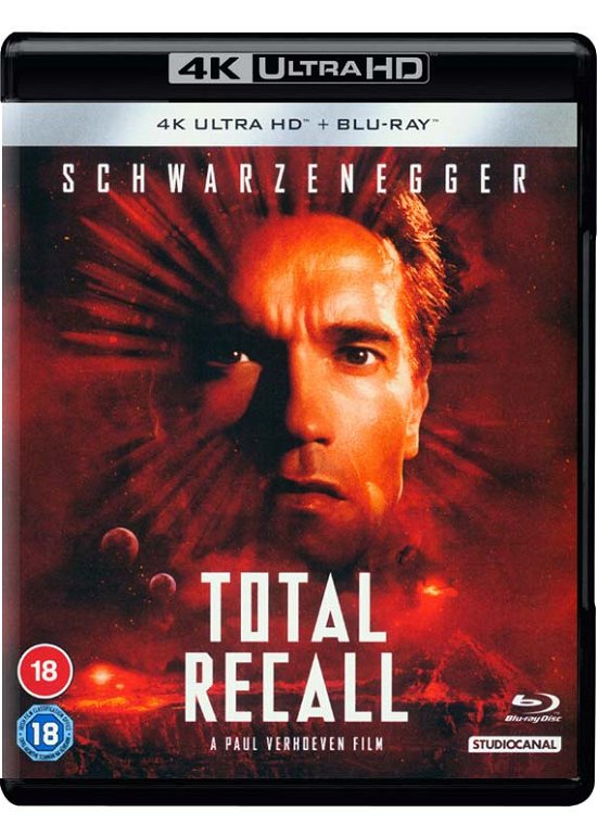 Total Recall - Fox - Elokuva - Studio Canal (Optimum) - 5055201845207 - maanantai 4. tammikuuta 2021