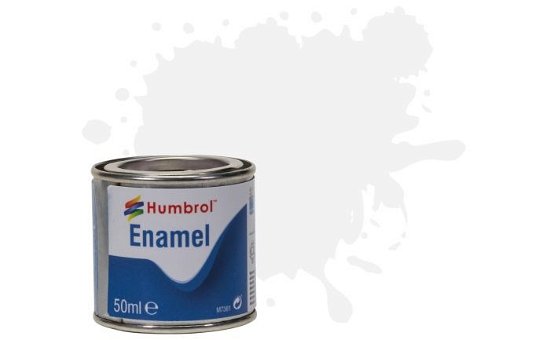 Cover for Humbrol · No 130 White - Satin 50 Ml (3/20) * (Spielzeug)