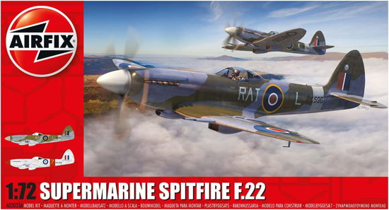 1:72 Supermarine Spitfire F.22 (7/22) * - Airfix - Merchandise - Airfix-Humbrol - 5055286686207 - 