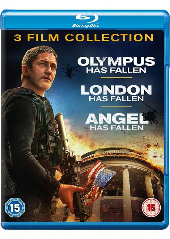 Cover for Olympus Has Fallen / London Ha · Olympus / London / Angel Has Fallen (Blu-ray) (2019)