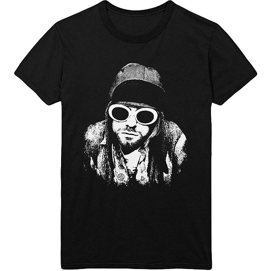 Cover for Kurt Cobain · Kurt Cobain Unisex T-Shirt: One Colour (T-shirt) [size M] [Black - Unisex edition] (2019)
