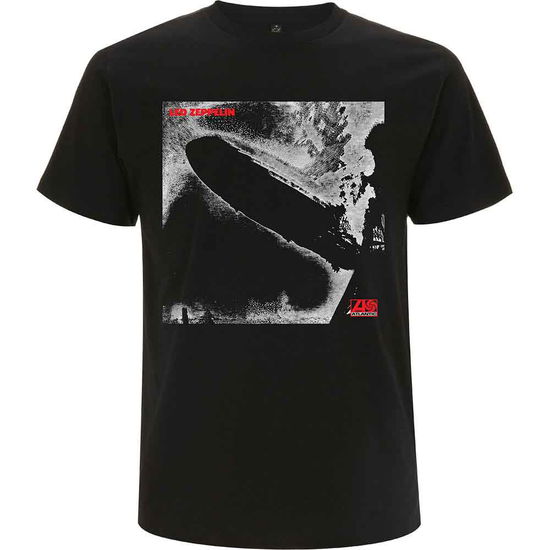 Led Zeppelin Unisex T-Shirt: 1 Remastered Cover - Led Zeppelin - Fanituote - PHD - 5056187713207 - maanantai 15. huhtikuuta 2019