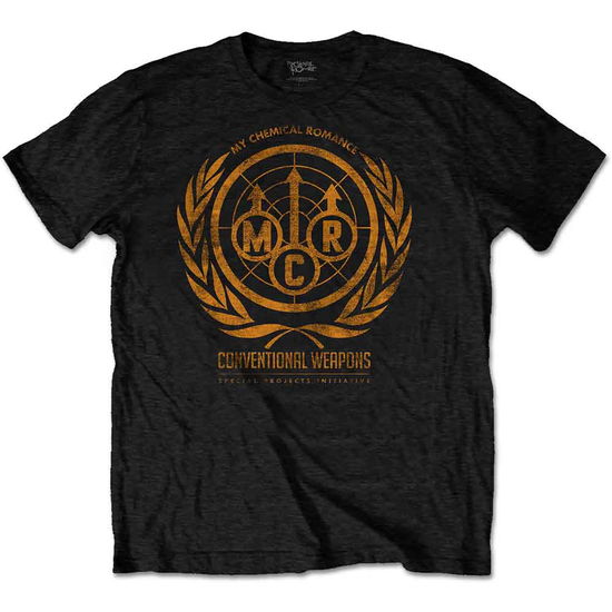 My Chemical Romance Unisex T-Shirt: Conventional Weapons - My Chemical Romance - Produtos -  - 5056368631207 - 