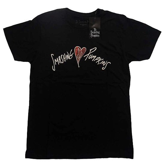 The Smashing Pumpkins Unisex T-Shirt: Gish Heart - Smashing Pumpkins - The - Merchandise -  - 5056561003207 - 