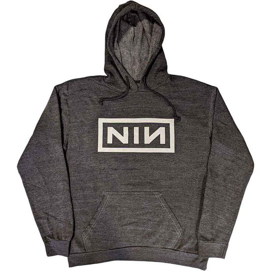 Nine Inch Nails Unisex Pullover Hoodie: Classic Logo - Nine Inch Nails - Koopwaar -  - 5056561061207 - 