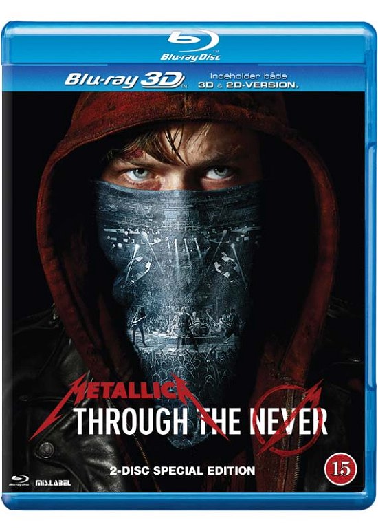 Cover for Metallica · Through the Never (3D Blu-ray/BD) [3D+2D edition] (2014)
