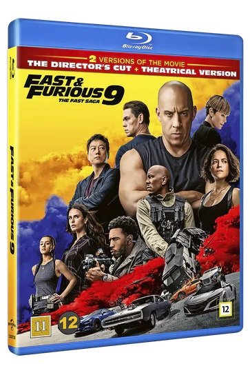 Cover for Fast And Furious 9 (Blu-ray) (2021)