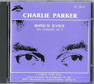 Parker Charlie - Bird's Eyes Vol 9 (ita) - Charlie Parker - Musiikki - Philology - 8013284001207 - maanantai 16. toukokuuta 2016