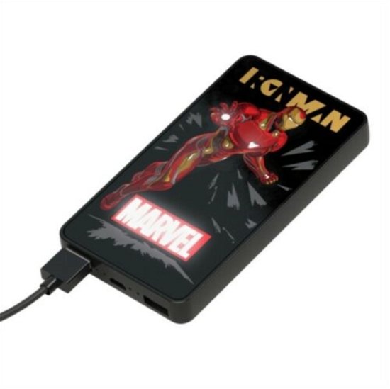 Iron Man - Power Bank Lumina 6000 Mv - Marvel: Tribe - Mercancía - TRIBE - 8055186273207 - 31 de marzo de 2020