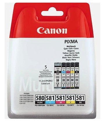 Cover for Canon · Ink Pgi-580/Cli-581 Bk/Cmyk (PC)