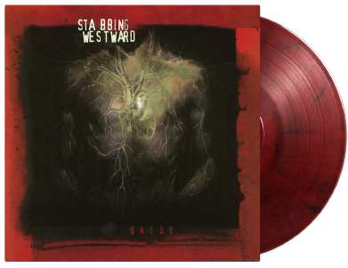 Cover for Stabbing Westward · Ungod (LP) [Translucent Red &amp; Black Marbled Vinyl edition] (2024)