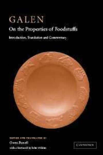 Cover for Galen · Galen: On the Properties of Foodstuffs (Paperback Book) (2007)