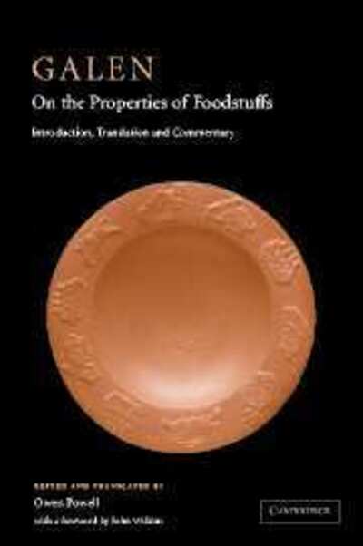 Galen: On the Properties of Foodstuffs - Galen - Books - Cambridge University Press - 9780521036207 - May 31, 2007