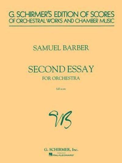 Cover for Samuel Barber · Second Essay for Orchestra (Pocketbok) (1990)