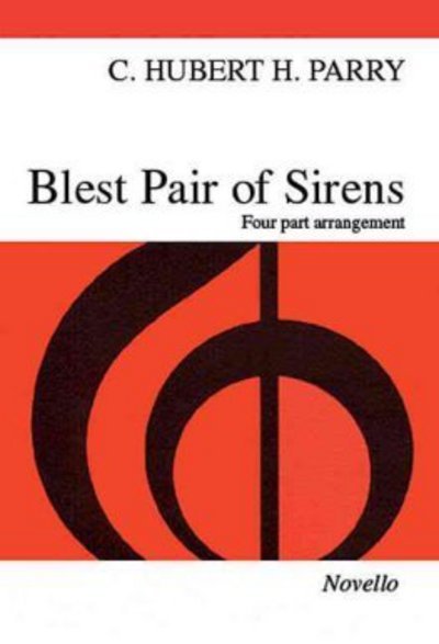 Cover for Blest Pair Of Sirens (SATB) (Buch) (2000)