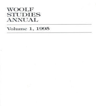 Cover for Mark Hussey · Woolf Studies Annual 1995 (Hardcover Book) (1995)