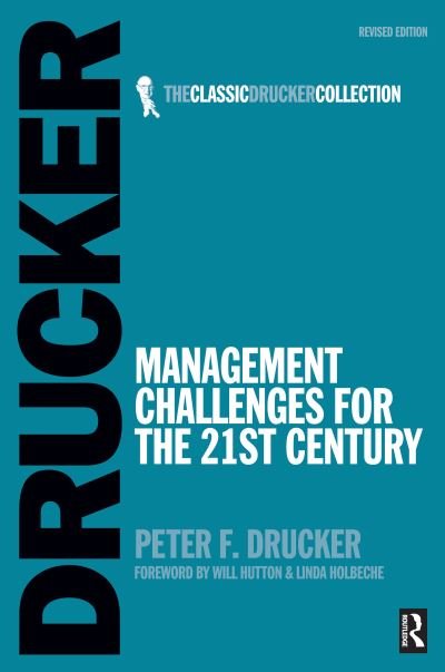 Cover for Peter Drucker · Management Challenges for the 21st Century (Inbunden Bok) (2015)