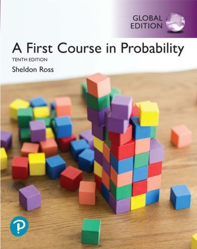 Cover for Sheldon Ross · A First Course in Probability, Global Edition (Paperback Book) (2019)