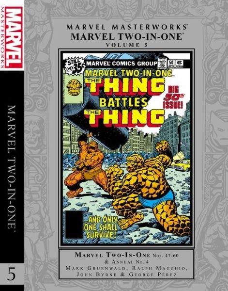 Cover for Mark Gruenwald · Marvel Masterworks: Marvel Two-in-one Vol. 5 (Hardcover Book) (2020)