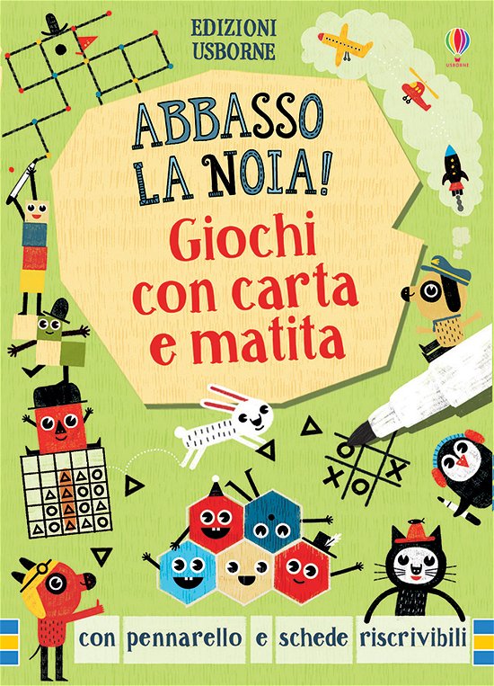 Cover for Emily Bone · Giochi Con Carta E Matita. Abbasso La Noia! Con Gadget (Book)