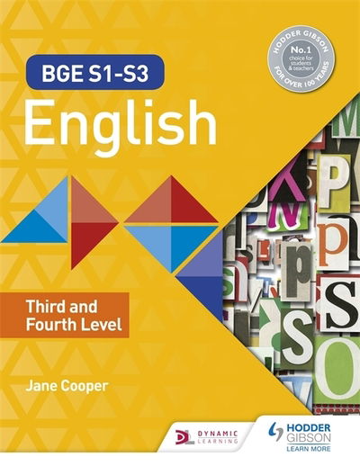 Cover for Jane Cooper · BGE S1–S3 English: Third and Fourth Levels (Paperback Book) (2020)