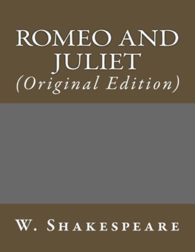 Cover for W Shakespeare · Romeo and Juliet (Paperback Book) (2017)