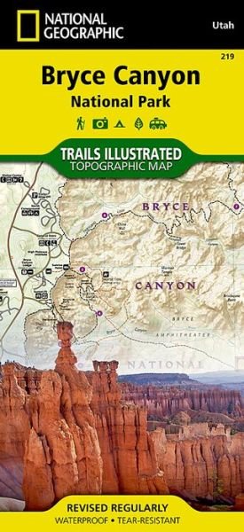 Cover for National Geographic Maps · Bryce Canyon National Park: Trails Illustrated National Parks (Landkarten) [2023rd edition] (2023)