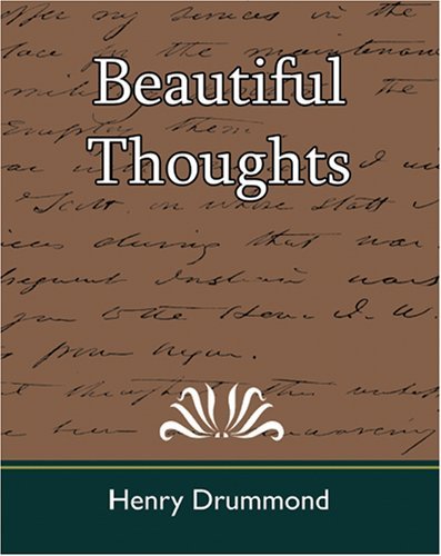 Cover for Henry Drummond · Beautiful Thoughts (Paperback Book) (2007)