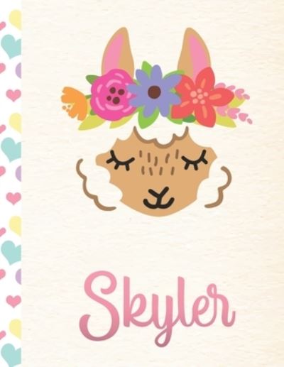 Cover for Llama Handwriting · Skyler (Pocketbok) (2019)