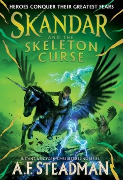 Skandar and the Skeleton Curse - Skandar - A.F. Steadman - Książki - Simon & Schuster Books for Young Readers - 9781665966207 - 15 października 2024